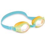 AMILA Παιδικά Γυαλιά Κολύμβησης INTEX Junior Goggles 55611 Πορτοκαλί/Σιελ/Λαχανί