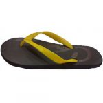 Caan Flip Flop Brown-Yellow 4080002